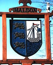 The Maldon coat of arms 