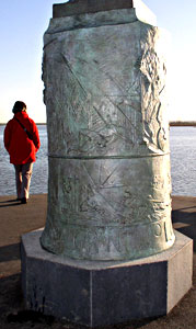 Statue of Brithnoth - base