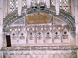 Tombs in Ely Cathedral